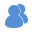 blue people icon