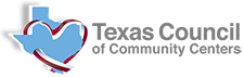 Texas Council of Community Centers logo.